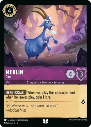 Merlin - Goat (51/204) [Rise of the Floodborn] | Grognard Games