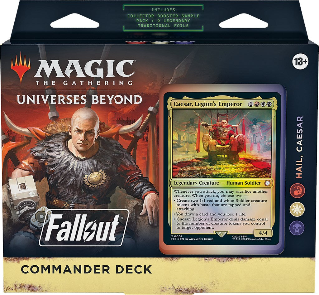 Fallout: Out of the Vault - Hail, Caesar Commander Deck | Grognard Games