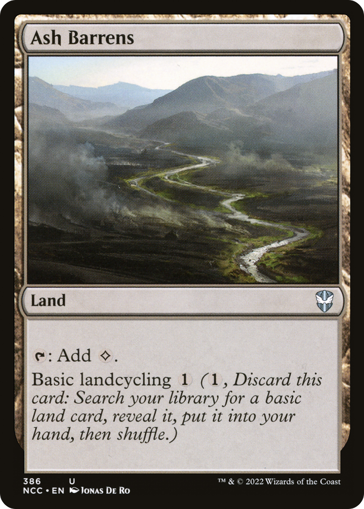 Ash Barrens [Streets of New Capenna Commander] | Grognard Games