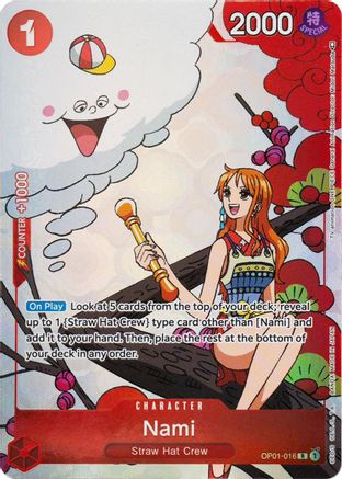 Nami (Gift Collection 2023) (OP01-016) - One Piece Promotion Cards Foil | Grognard Games