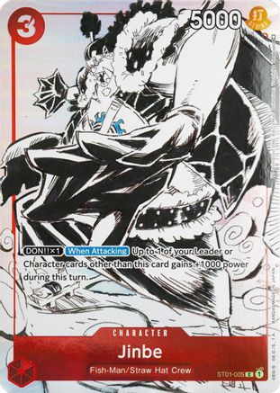 Jinbe (Gift Collection 2023) (ST01-005) - One Piece Promotion Cards Foil | Grognard Games