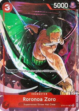 Roronoa Zoro (Gift Collection 2023) (ST01-013) - One Piece Promotion Cards Foil | Grognard Games