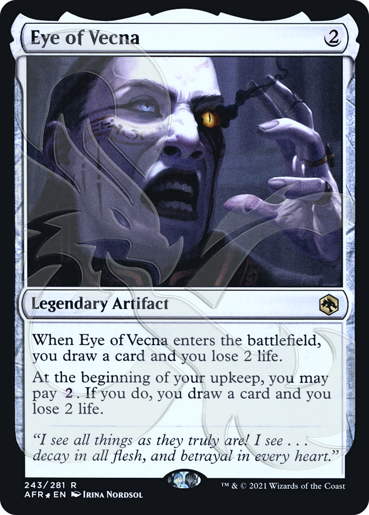 Eye of Vecna (Ampersand Promo) [Dungeons & Dragons: Adventures in the Forgotten Realms Promos] | Grognard Games