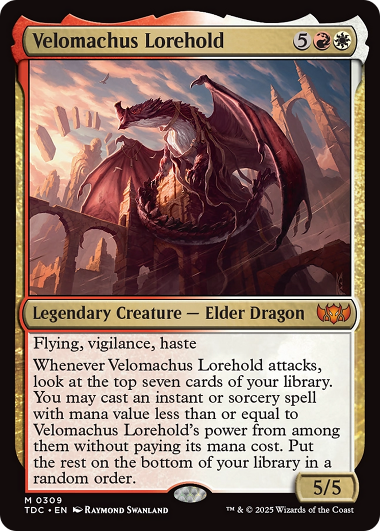 Velomachus Lorehold [Tarkir: Dragonstorm Commander] | Grognard Games