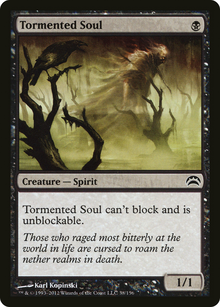 Tormented Soul (PC2-038) - Planechase 2012 Foil | Grognard Games
