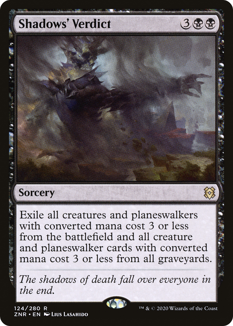 Shadows' Verdict [Zendikar Rising] | Grognard Games