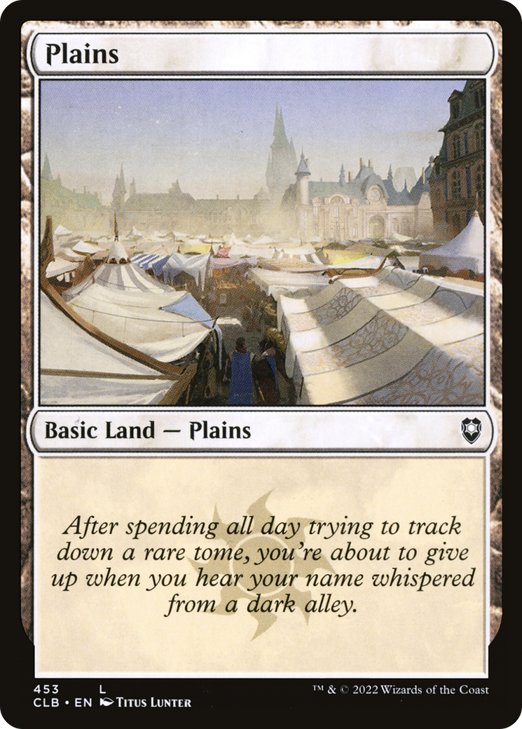 Plains (453) [Commander Legends: Battle for Baldur's Gate] | Grognard Games
