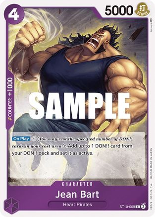 Jean Bart (ST10-009) - Ultra Deck: The Three Captains Foil | Grognard Games