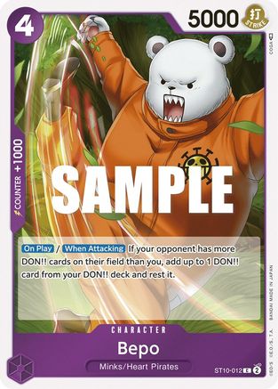 Bepo (ST10-012) - Ultra Deck: The Three Captains Foil | Grognard Games
