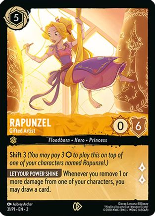 Rapunzel - Gifted Artist (31) [Promo Cards] | Grognard Games