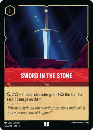 Sword in the Stone (136/204) [Rise of the Floodborn] | Grognard Games