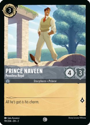 Prince Naveen - Penniless Royal (191/204) [Rise of the Floodborn] | Grognard Games