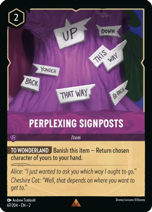 Perplexing Signposts (67/204) [Rise of the Floodborn] | Grognard Games