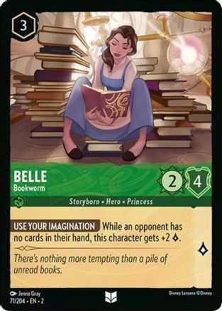 Belle - Bookworm (71/204) [Rise of the Floodborn] | Grognard Games