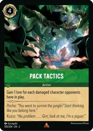 Pack Tactics (100/204) [Rise of the Floodborn] | Grognard Games