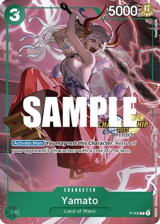 Yamato (CS 2023 Celebration Pack) (P-008) - One Piece Promotion Cards Foil | Grognard Games