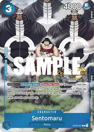 Sentomaru (CS 2023 Celebration Pack) (ST03-007) - One Piece Promotion Cards Foil | Grognard Games