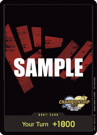 DON!! Card (CS 2023 Celebration Pack) - One Piece Promotion Cards Foil | Grognard Games