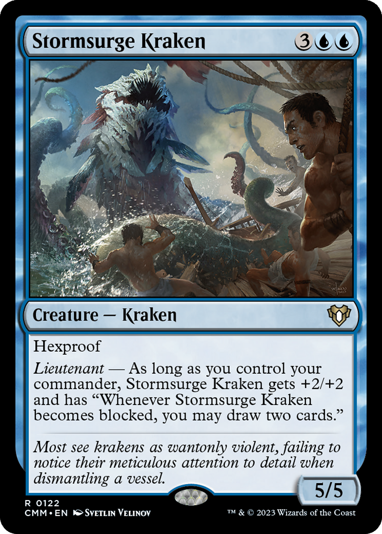Stormsurge Kraken [Commander Masters] | Grognard Games