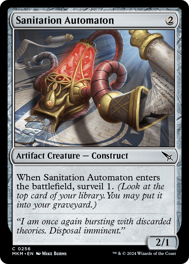Sanitation Automaton [Murders at Karlov Manor] | Grognard Games