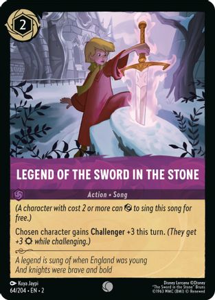 Legend of the Sword in the Stone (64/204) [Rise of the Floodborn] | Grognard Games