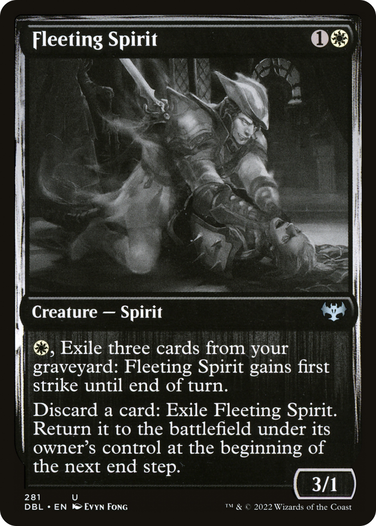 Fleeting Spirit [Innistrad: Double Feature] | Grognard Games