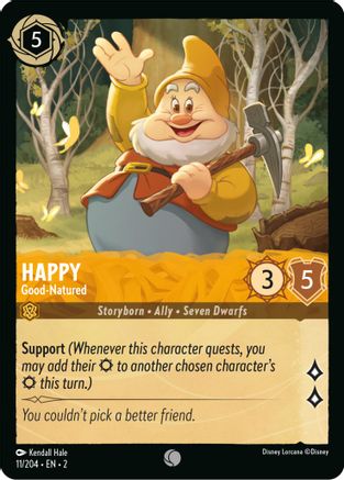 Happy - Good-Natured (11/204) [Rise of the Floodborn] | Grognard Games