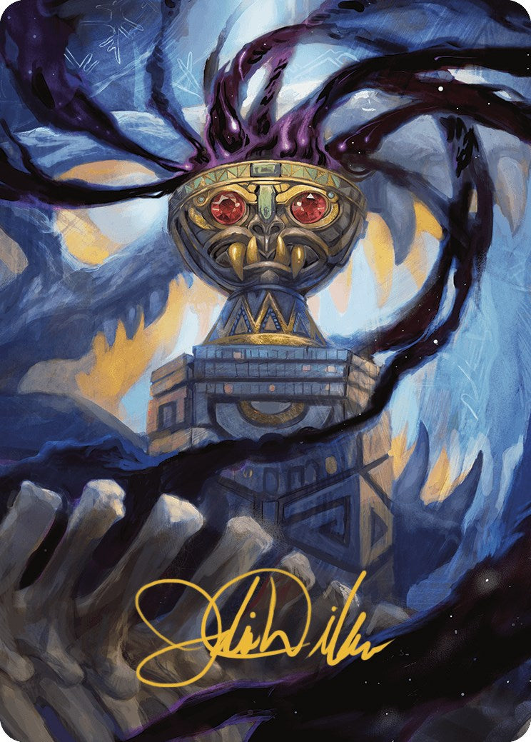 Chalice of the Void Art Card (Gold-Stamped Signature) [The Lost Caverns of Ixalan Art Series] | Grognard Games