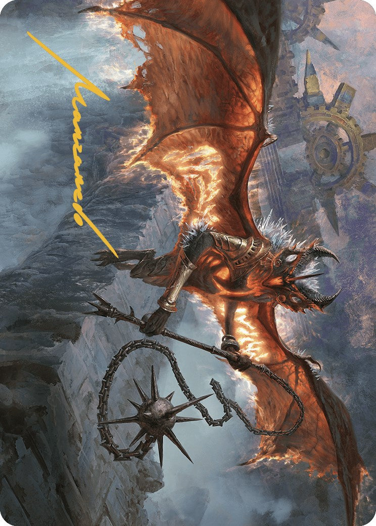 Bloodletter of Aclazotz Art Card (15/81) (Gold-Stamped Signature) [The Lost Caverns of Ixalan Art Series] | Grognard Games