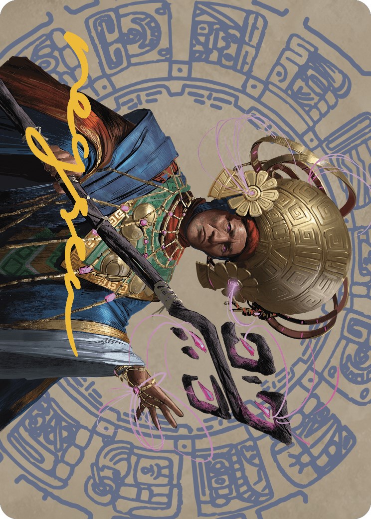 Akal Pakal, First Among Equals Art Card (46/81) (Gold-Stamped Signature) [The Lost Caverns of Ixalan Art Series] | Grognard Games