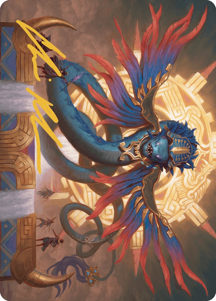 Ojer Pakpatiq, Deepest Epoch Art Card (13/81) (Gold-Stamped Signature) [The Lost Caverns of Ixalan Art Series] | Grognard Games