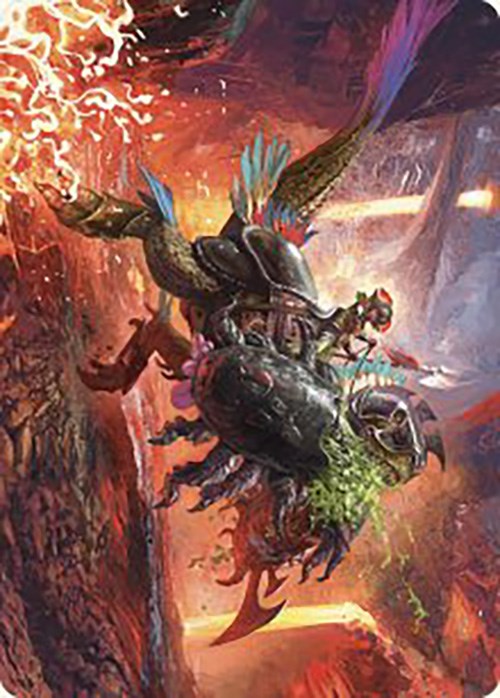 Triumphant Chomp Art Card [The Lost Caverns of Ixalan Art Series] | Grognard Games