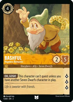 Bashful - Hopeless Romantic (1/204) [Rise of the Floodborn] | Grognard Games