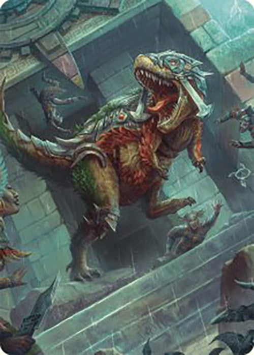 Carnage Tyrant Art Card [The Lost Caverns of Ixalan Art Series] | Grognard Games