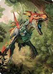 Dinosaur Token Art Card [The Lost Caverns of Ixalan Art Series] | Grognard Games