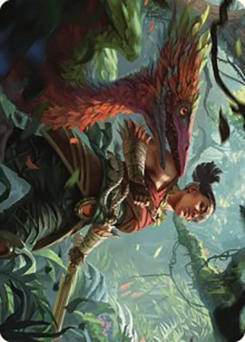 Wayta, Trainer Prodigy Art Card [The Lost Caverns of Ixalan Art Series] | Grognard Games