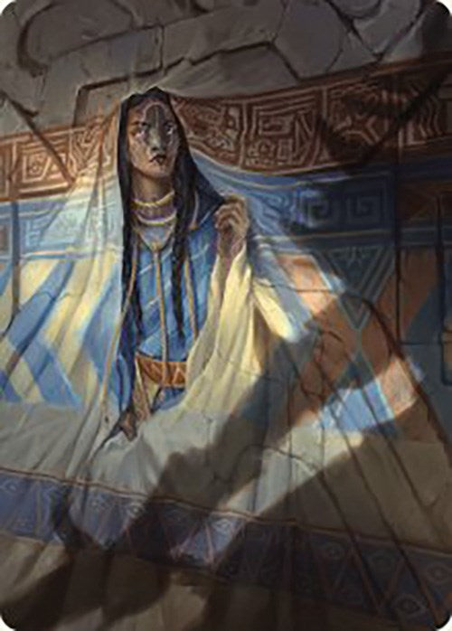 Whispersilk Cloak Art Card [The Lost Caverns of Ixalan Art Series] | Grognard Games