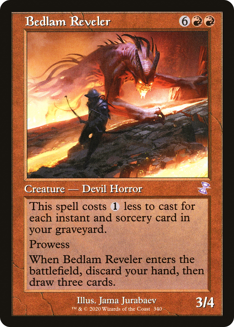Bedlam Reveler (Timeshifted) [Time Spiral Remastered] | Grognard Games