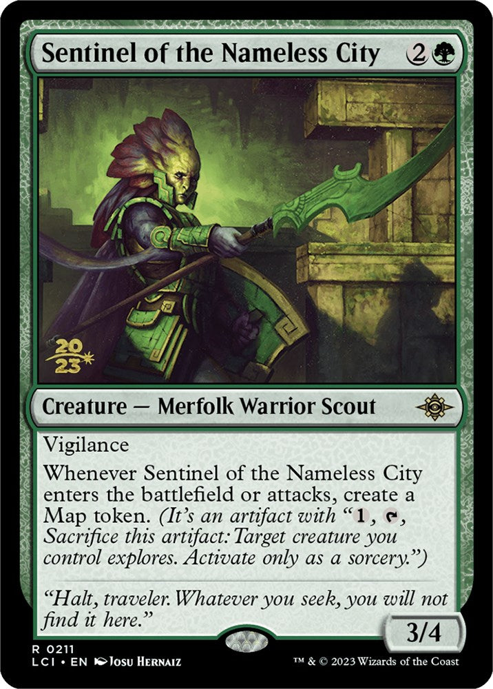 Sentinel of the Nameless City [The Lost Caverns of Ixalan Prerelease Cards] | Grognard Games