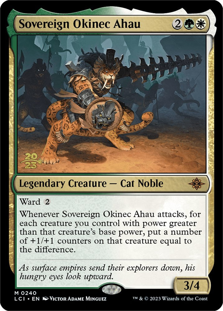 Sovereign Okinec Ahau [The Lost Caverns of Ixalan Prerelease Cards] | Grognard Games