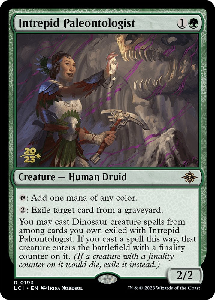 Intrepid Paleontologist [The Lost Caverns of Ixalan Prerelease Cards] | Grognard Games