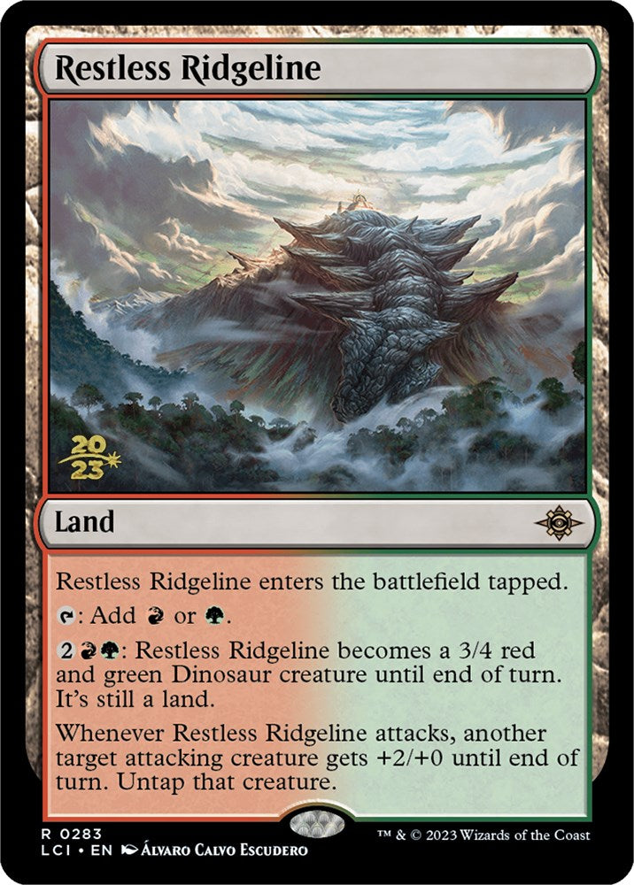 Restless Ridgeline [The Lost Caverns of Ixalan Prerelease Cards] | Grognard Games