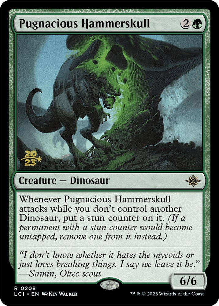 Pugnacious Hammerskull [The Lost Caverns of Ixalan Prerelease Cards] | Grognard Games