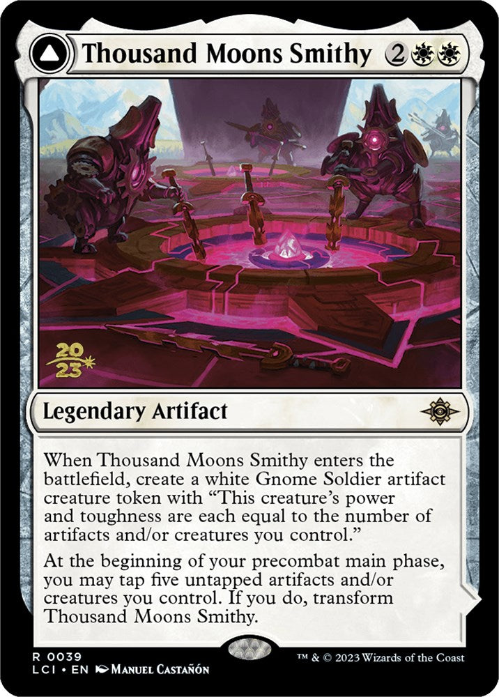 Thousand Moons Smithy // Barracks of the Thousand [The Lost Caverns of Ixalan Prerelease Cards] | Grognard Games