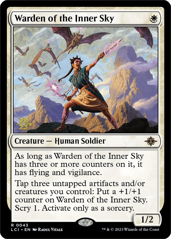 Warden of the Inner Sky [The Lost Caverns of Ixalan Prerelease Cards] | Grognard Games