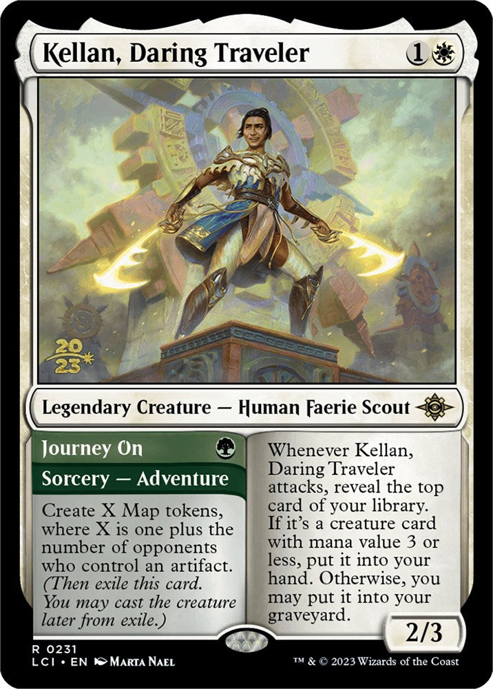 Kellan, Daring Traveler [The Lost Caverns of Ixalan Prerelease Cards] | Grognard Games