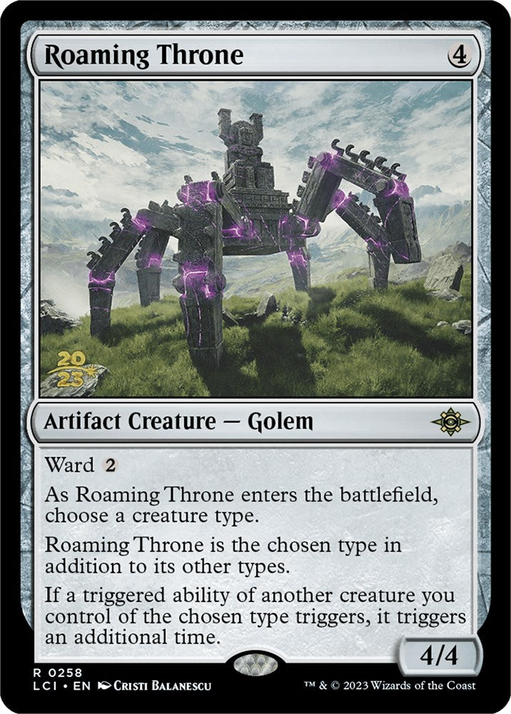 Roaming Throne [The Lost Caverns of Ixalan Prerelease Cards] | Grognard Games