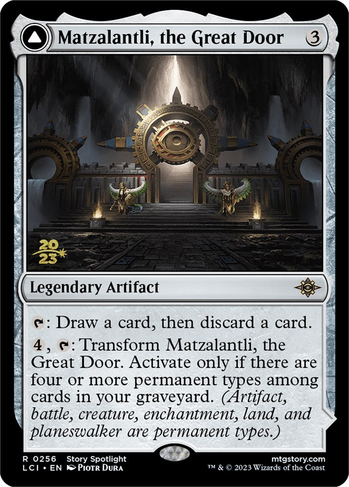 Matzalantli, the Great Door // The Core [The Lost Caverns of Ixalan Prerelease Cards] | Grognard Games