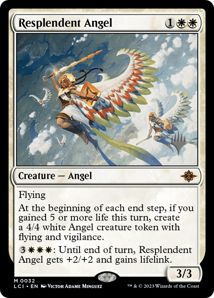 Resplendent Angel (Promo Pack) [The Lost Caverns of Ixalan Promos] | Grognard Games