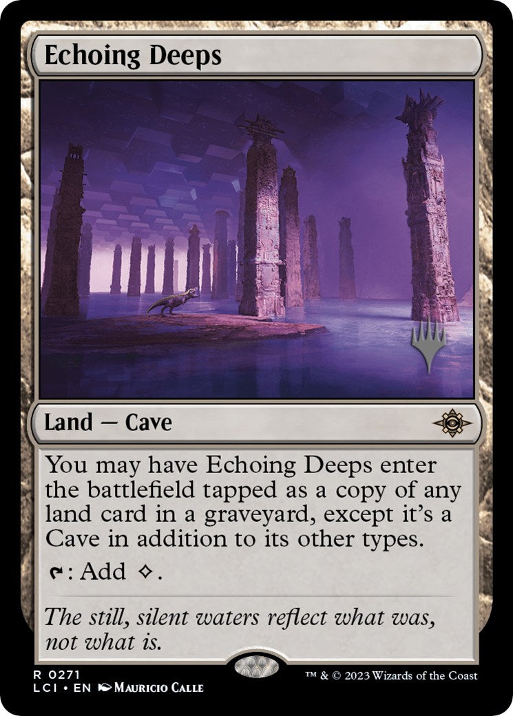 Echoing Deeps (Promo Pack) [The Lost Caverns of Ixalan Promos] | Grognard Games
